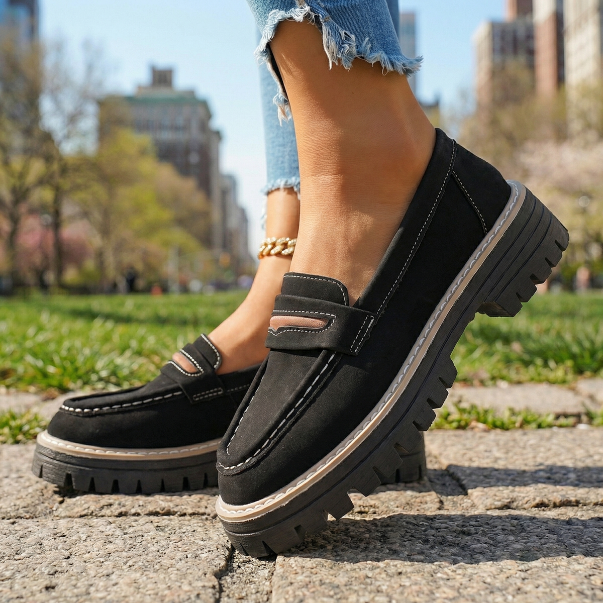Stella Orthopedic Platform Loafers