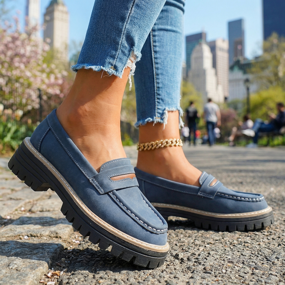 Stella Orthopedic Platform Loafers
