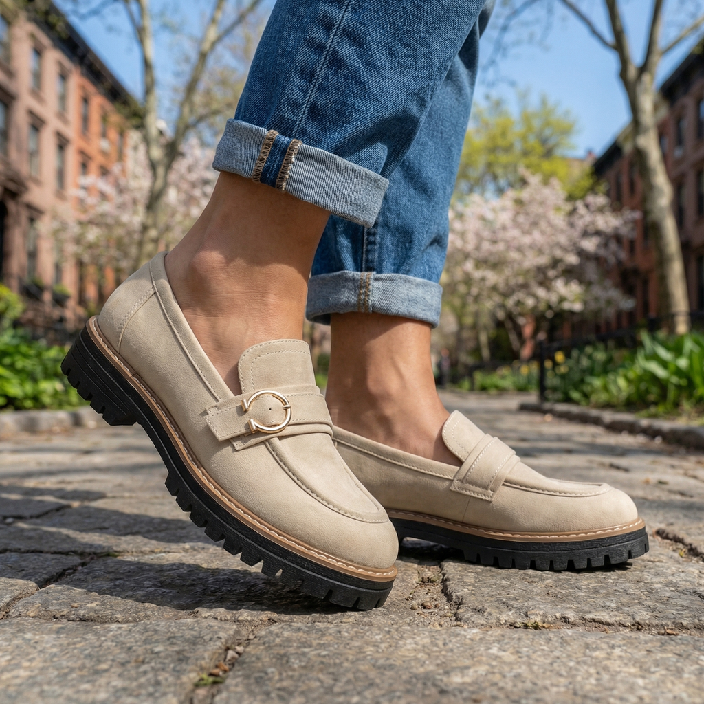 Corinna Ring Platform Loafers