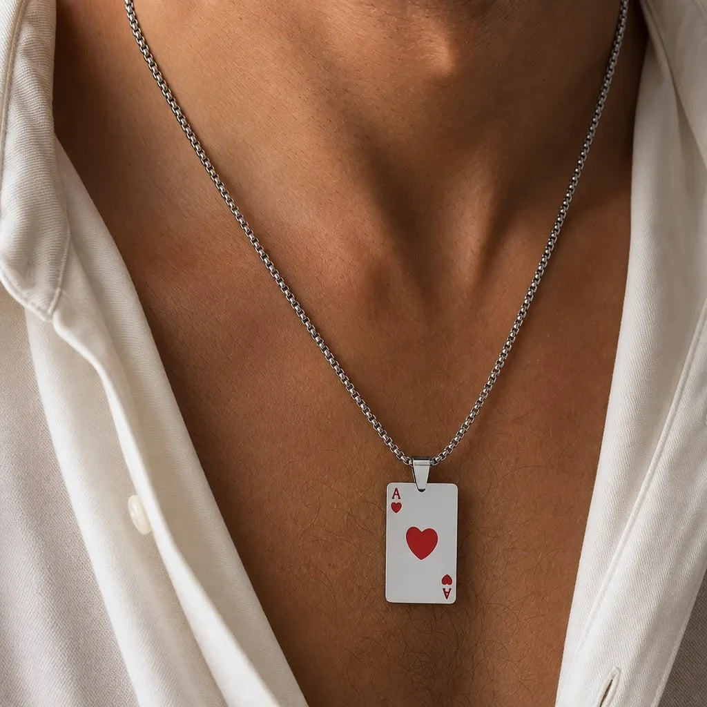 Gillespie Ace Pendant Necklace