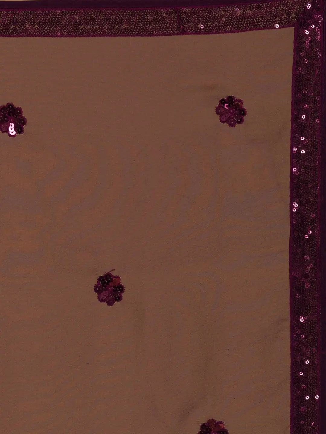Wonderful Wine Designer Sequins Embroidery Work Party Wear Lehenga