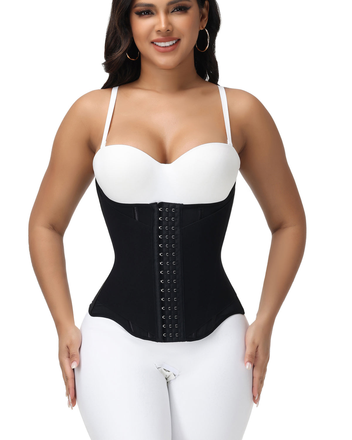Shapshe® Fajas Colombianas Hooks Tummy Control Waist Trainer