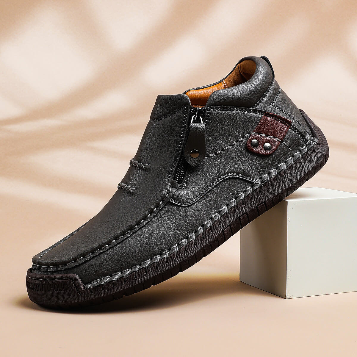 Langford Classic Leather Shoes  - By Qivii