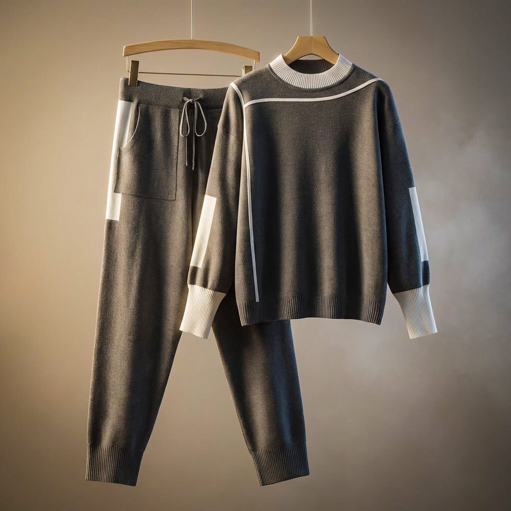 Amanda Prestige Virgin Wool Set  - By Qivii