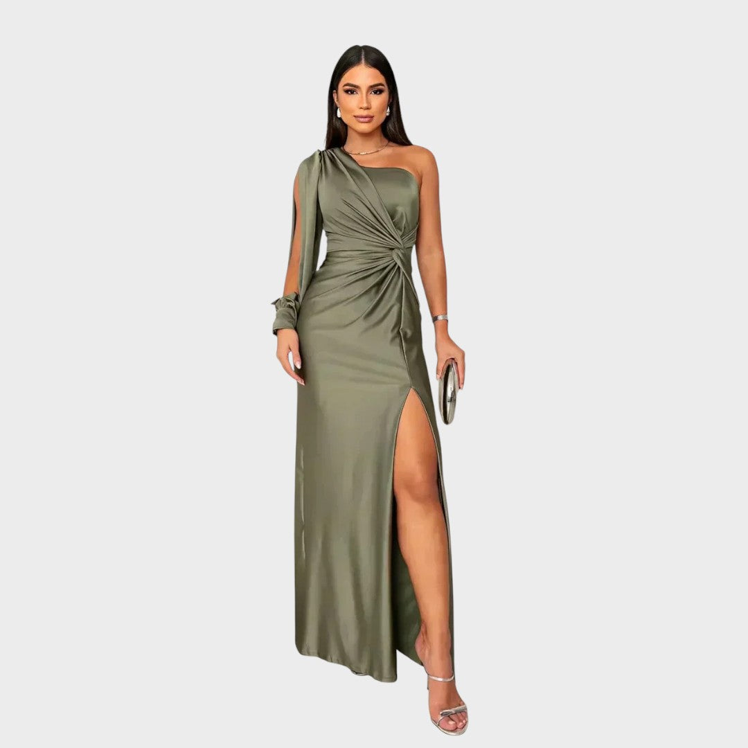 Laura - Elegante Maxi Jurk voor de Nacht  - By Qivii