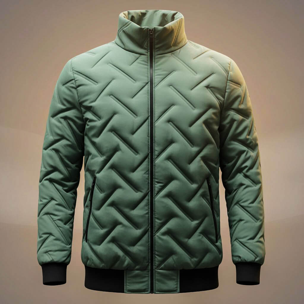 Grant Quilted Down Jacket  - By Qivii