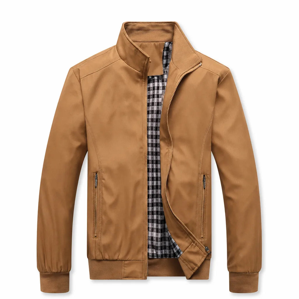 Greer Zip Bomber Jacket