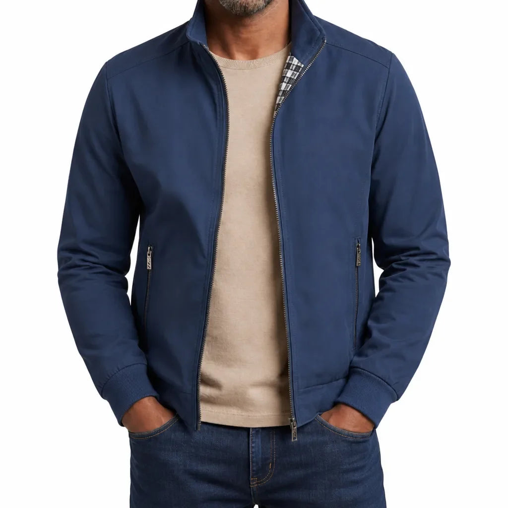 Greer Zip Bomber Jacket