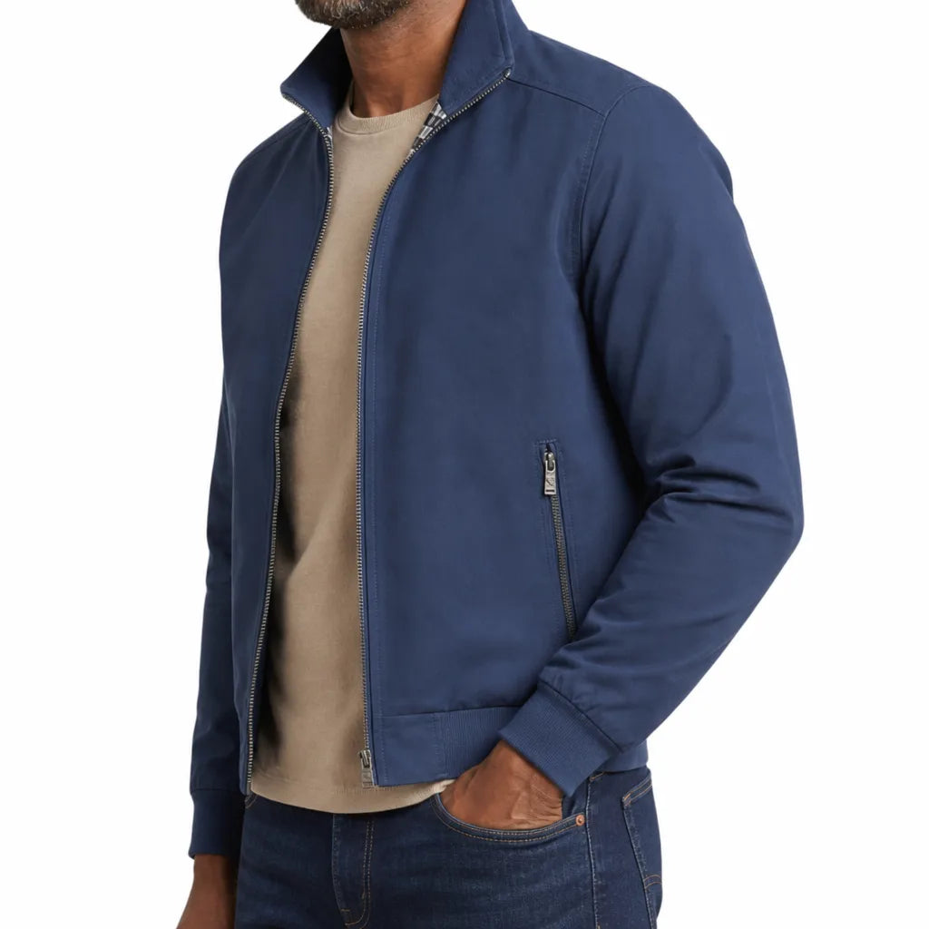 Greer Zip Bomber Jacket