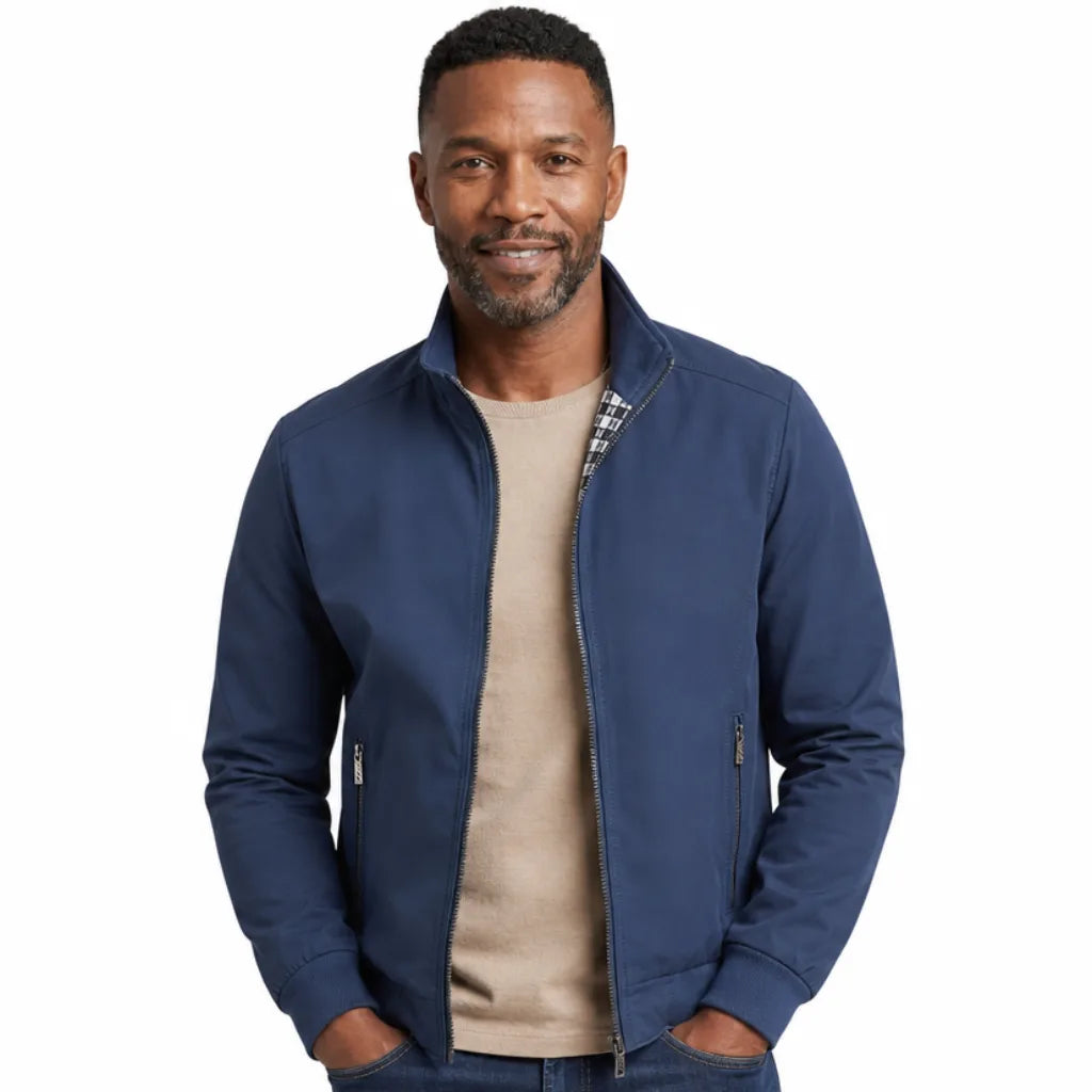 Greer Zip Bomber Jacket