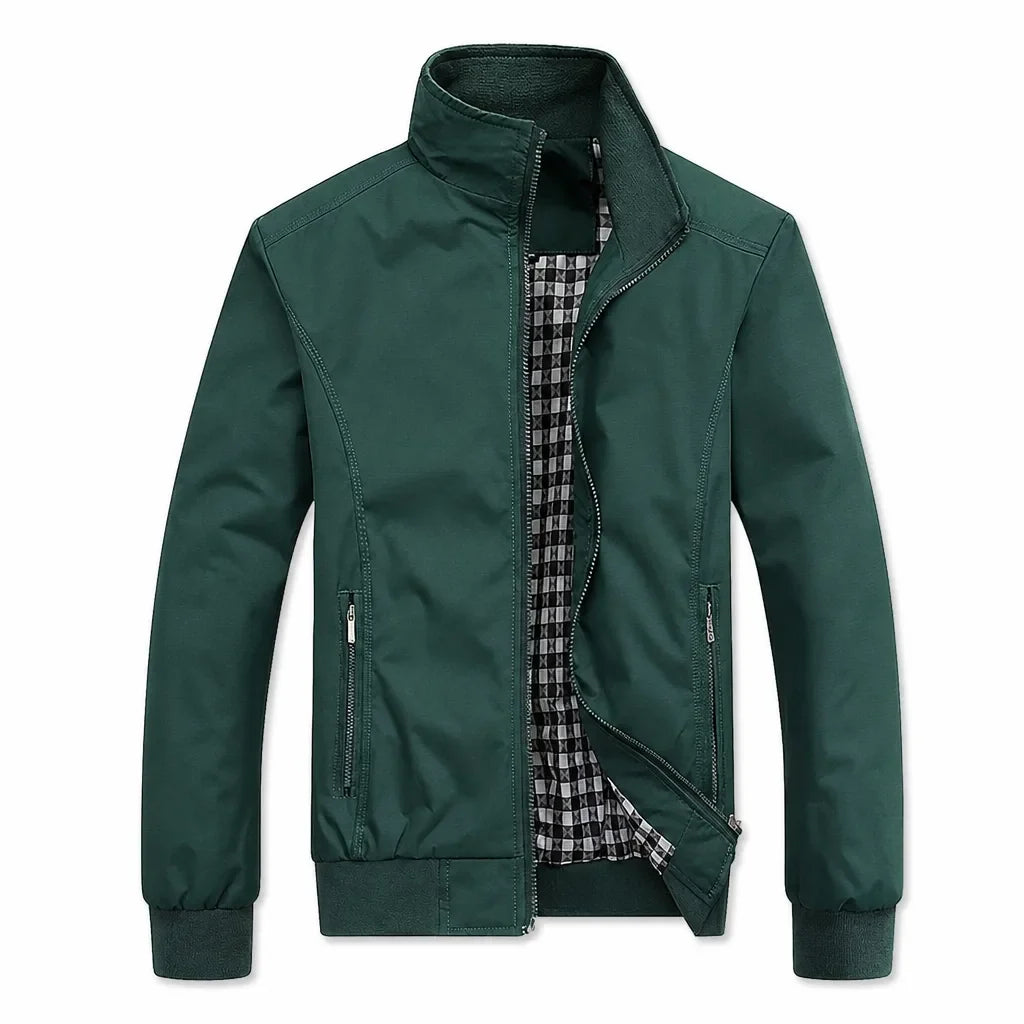 Greer Zip Bomber Jacket