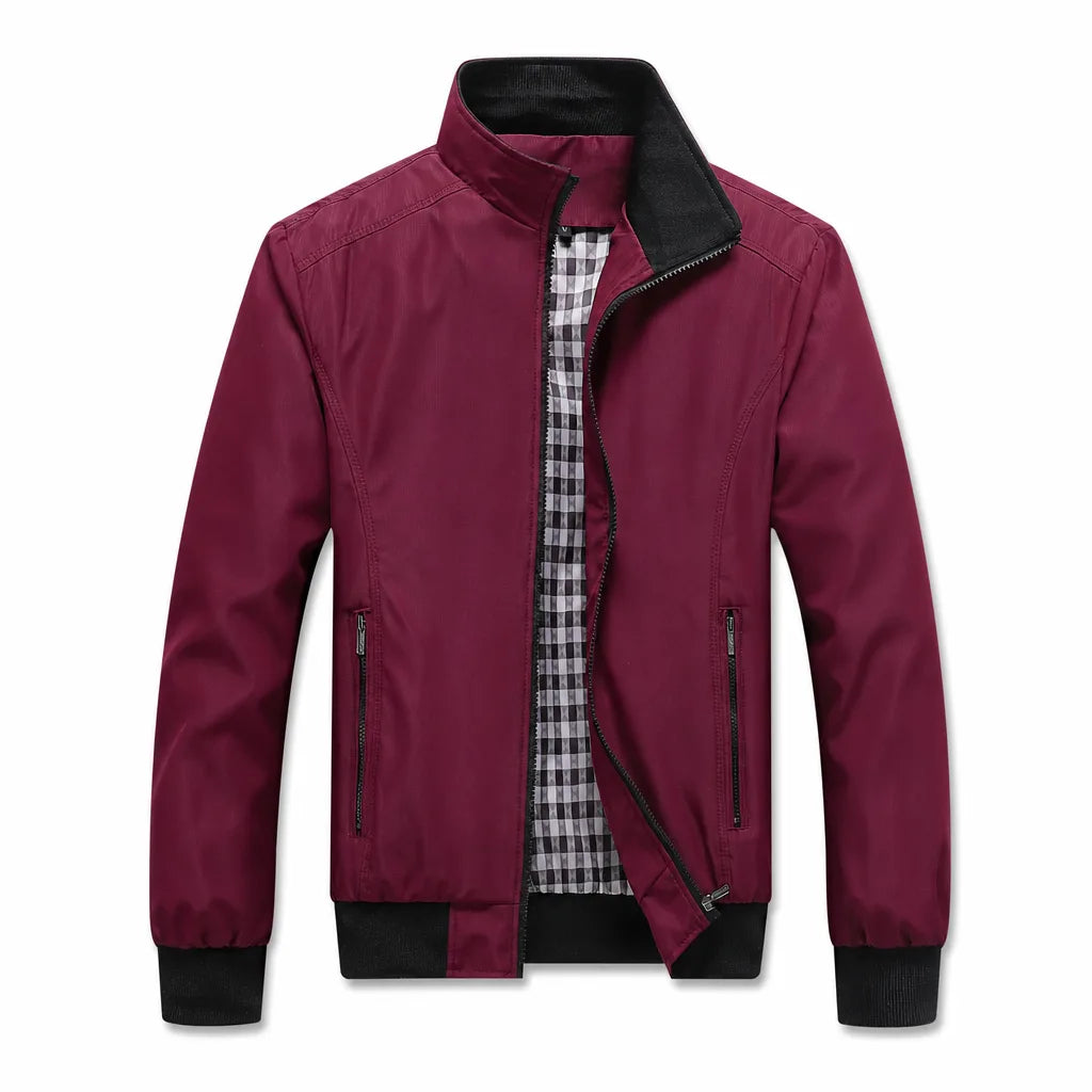 Greer Zip Bomber Jacket