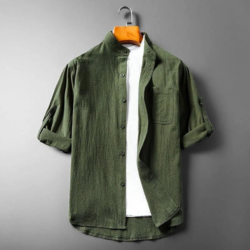 Bay Breeze Linen Shirt  - By Qivii