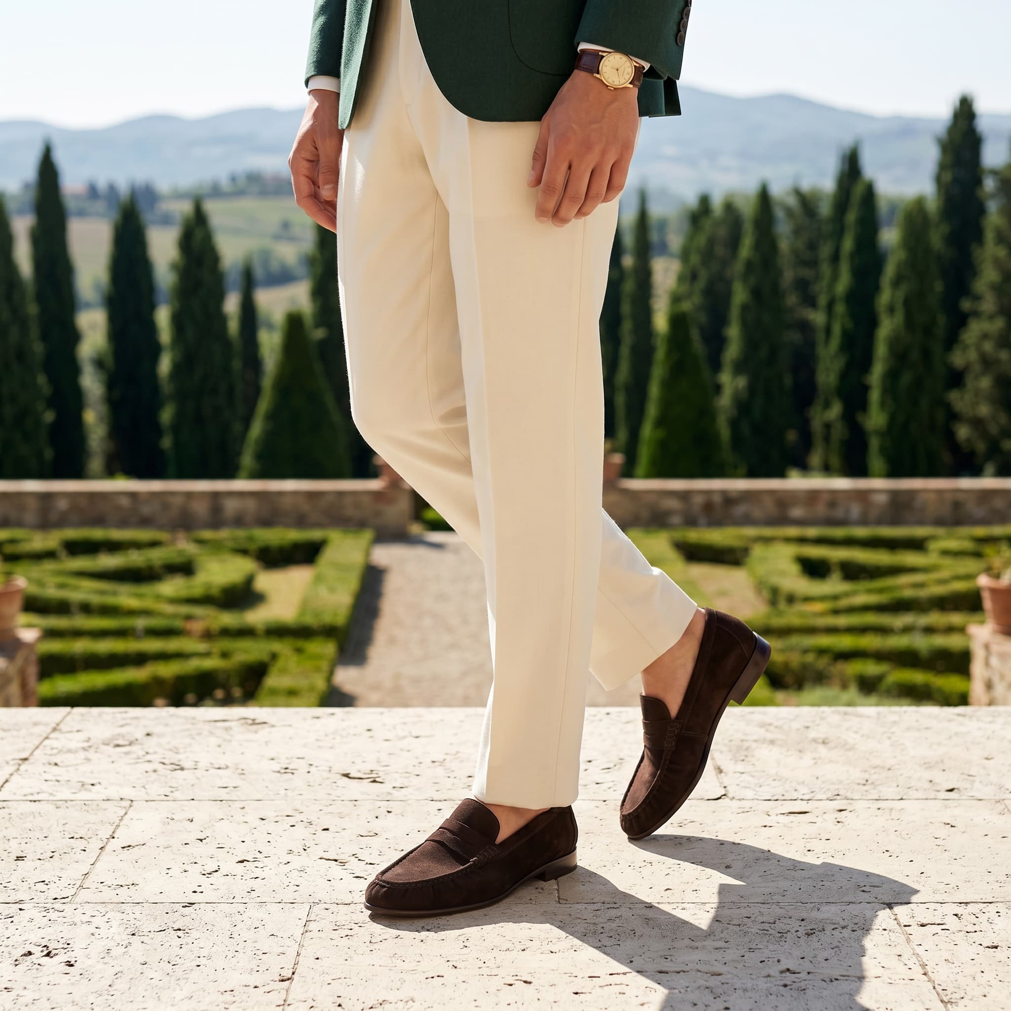 Grosvenor Suede Loafer