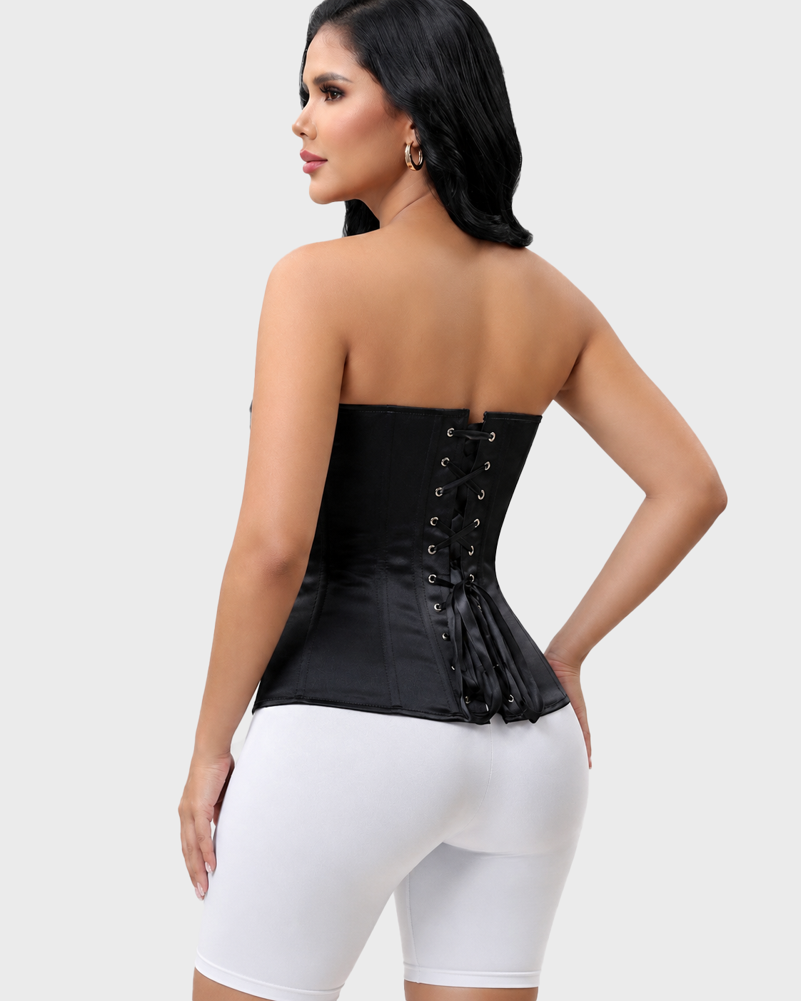 Hourglass Corset Strapless Bustier Waist Cincher