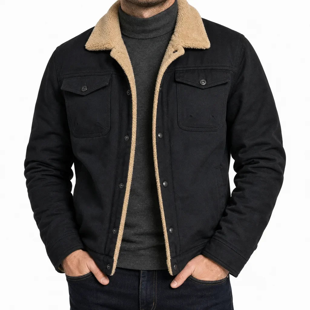 Harlan | Mens Warm Fall Bomber Jacket
