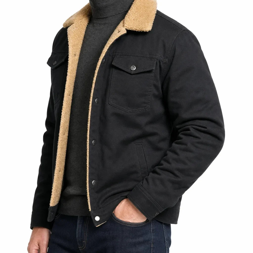 Harlan | Mens Warm Fall Bomber Jacket