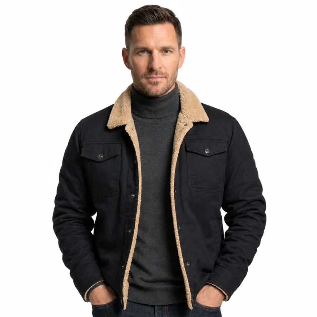 Harlan | Mens Warm Fall Bomber Jacket