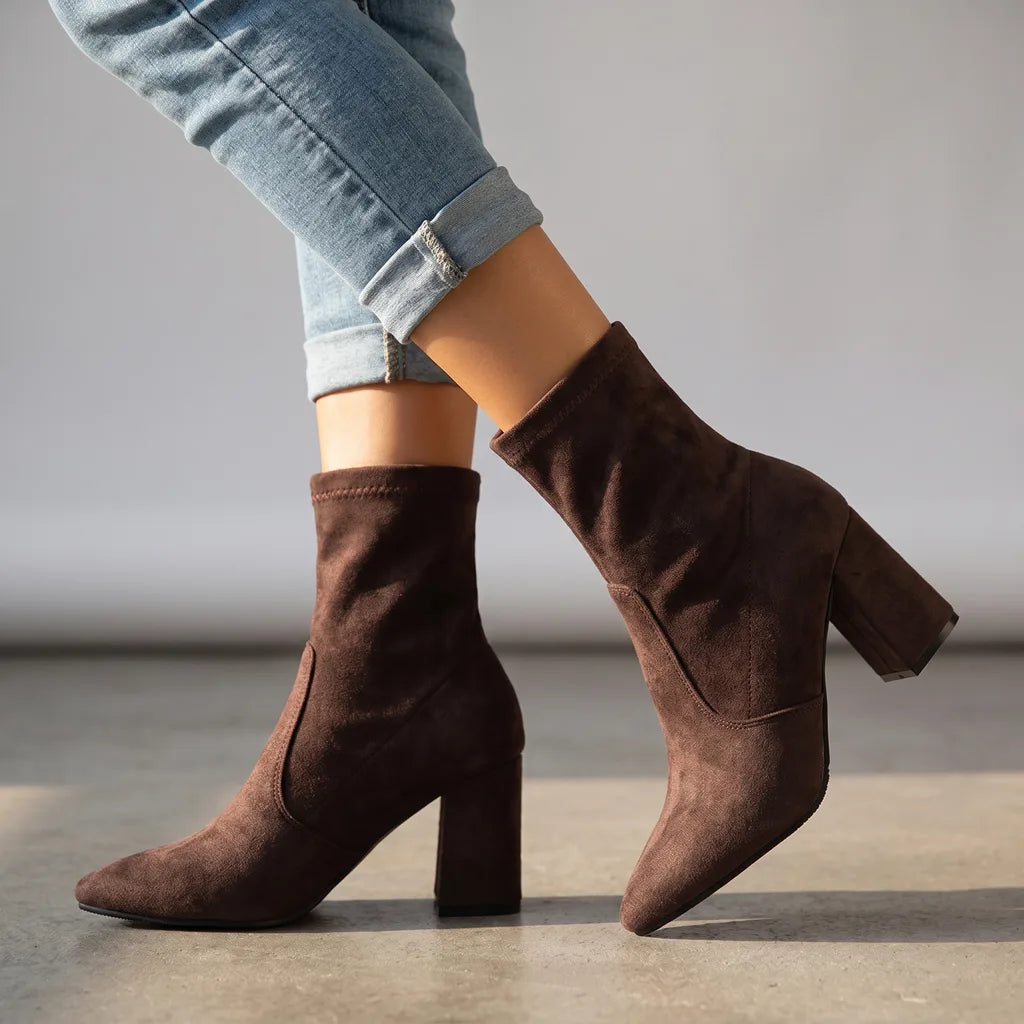 Harriet | Womens Fall Block Heel Boots
