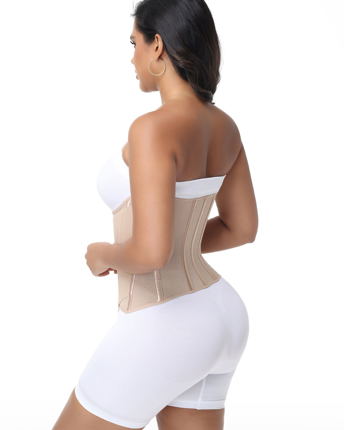 Shapshe® Fajas Colombianas Hooks Tummy Control Waist Trainer