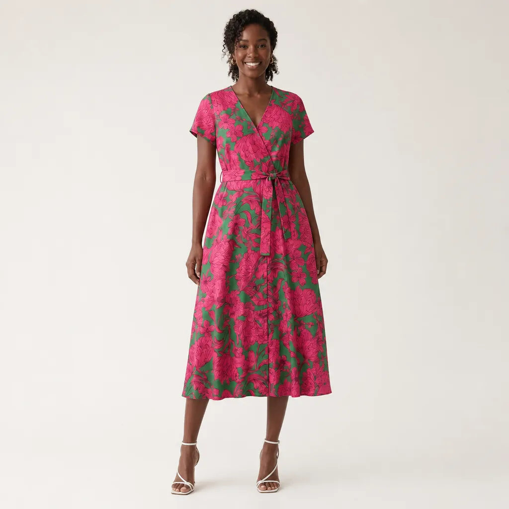 Helena Floral Dress