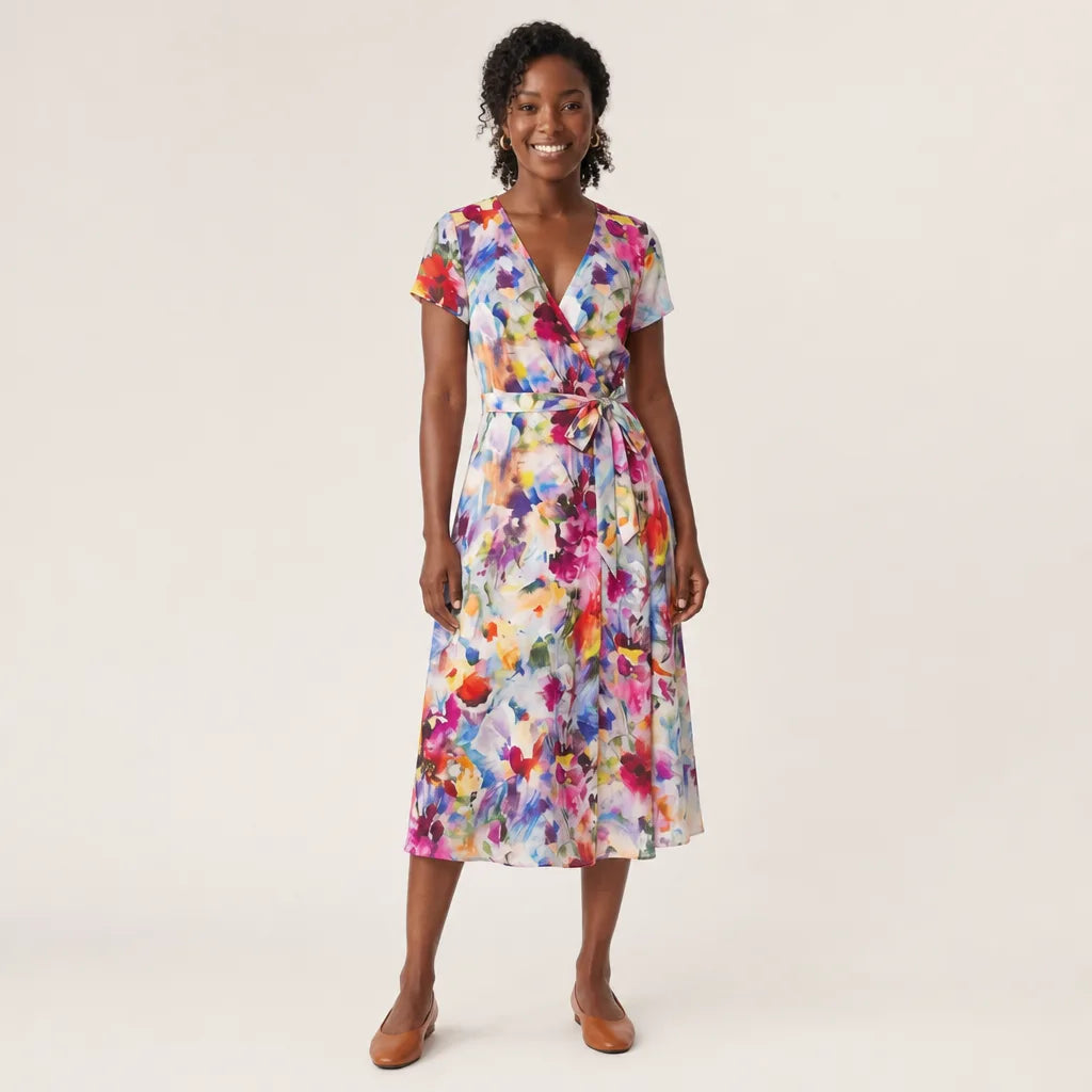Helena Floral Dress