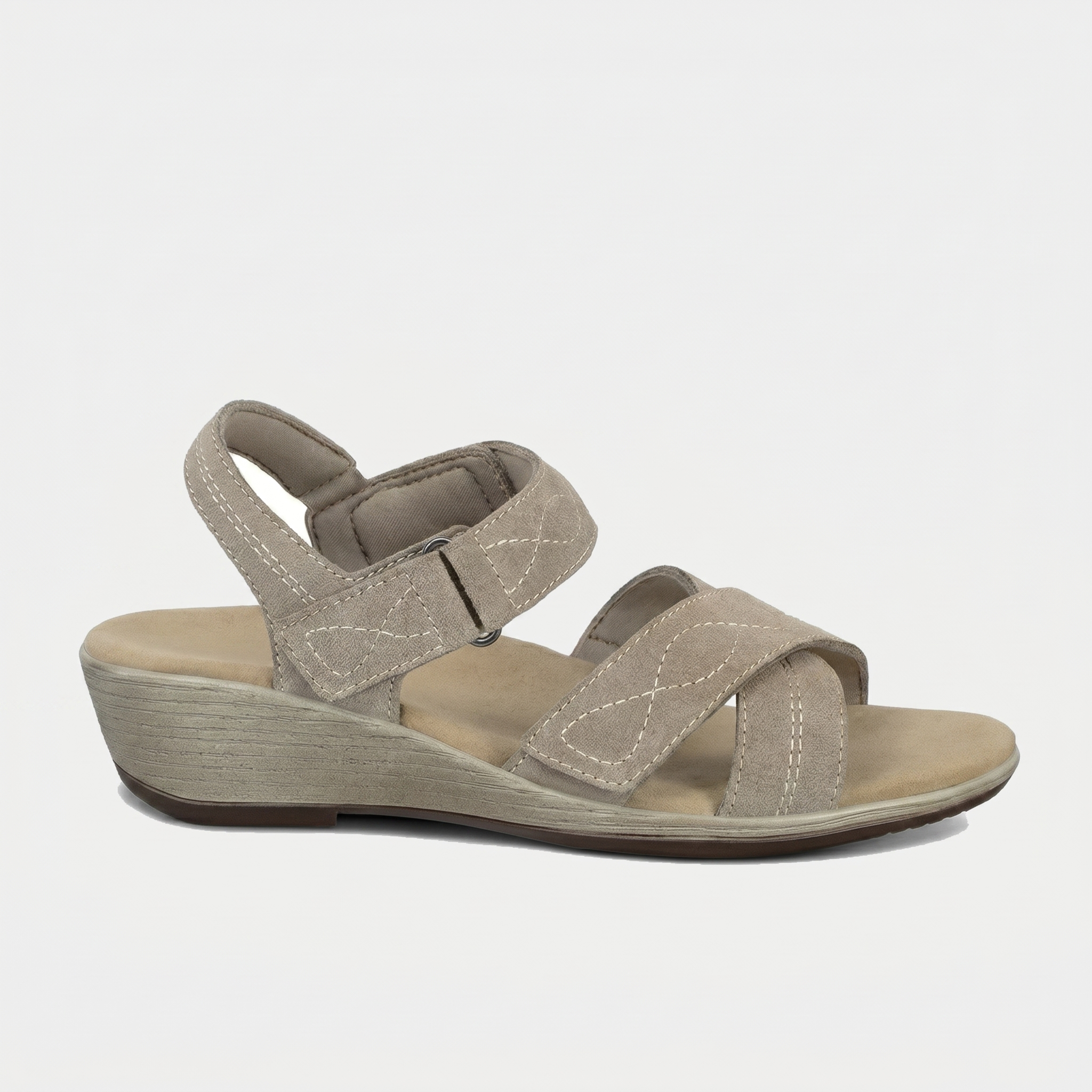Holly – Warme Eleganz in sanftem Taupe  - By Qivii