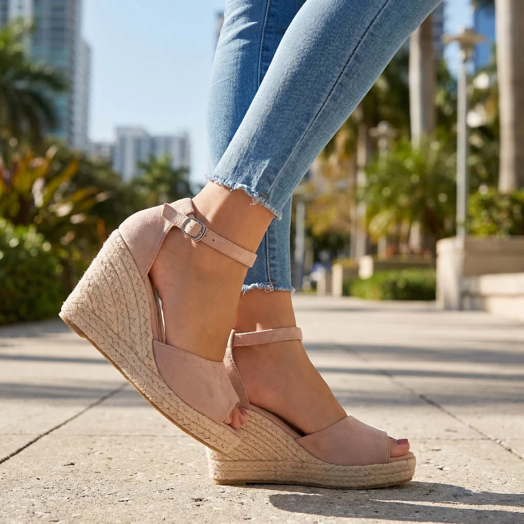 Harlow Wedge Sandals
