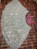 Beautiful heavy embroidery lehenga choli with dupatta for Indian weddings