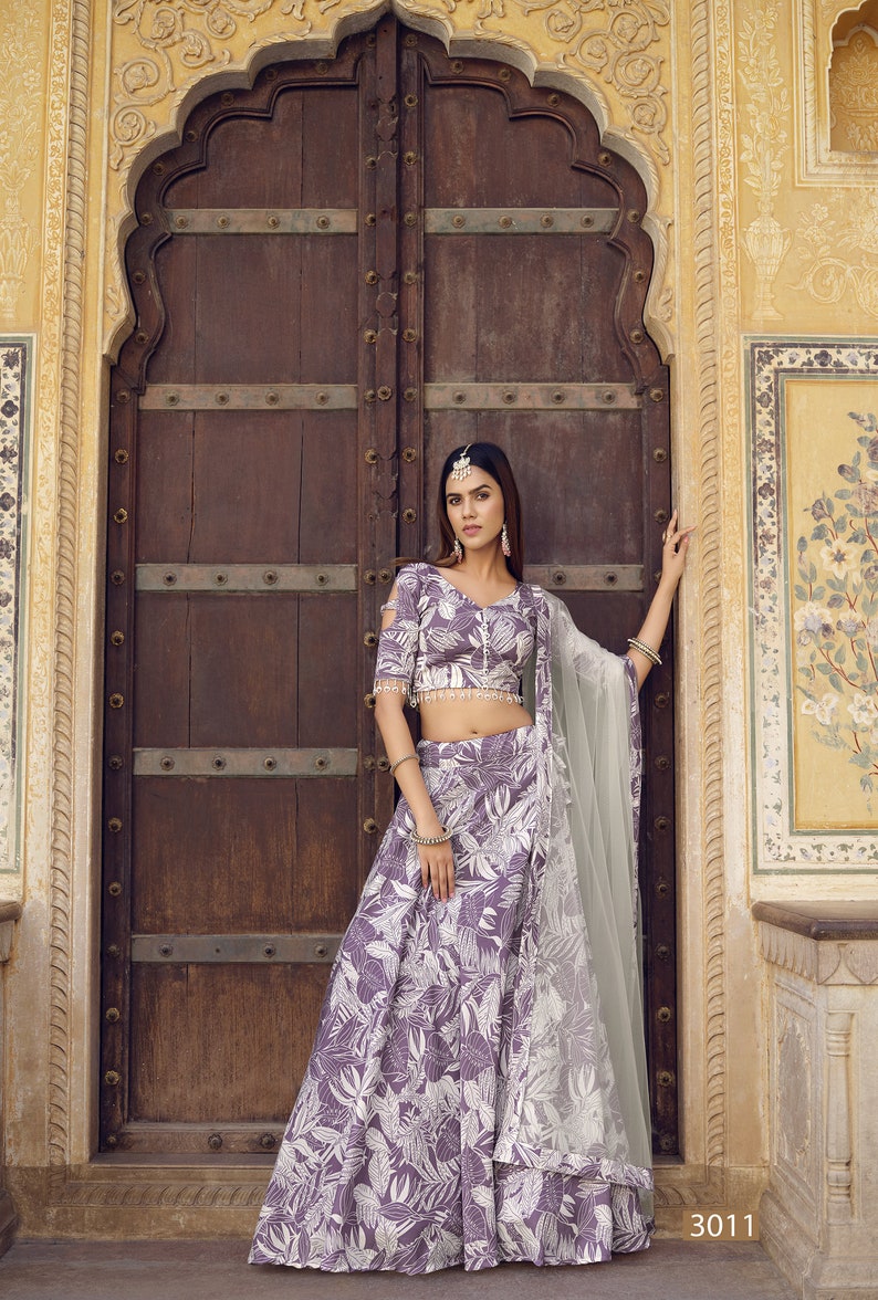 Orders Beautiful Lilac Color Lehenga Choli for Bridal, Indian Wedding Bridesmaid Lahengha Choli, Sabyasachi Inspired Heavy Lengha Choli for Women