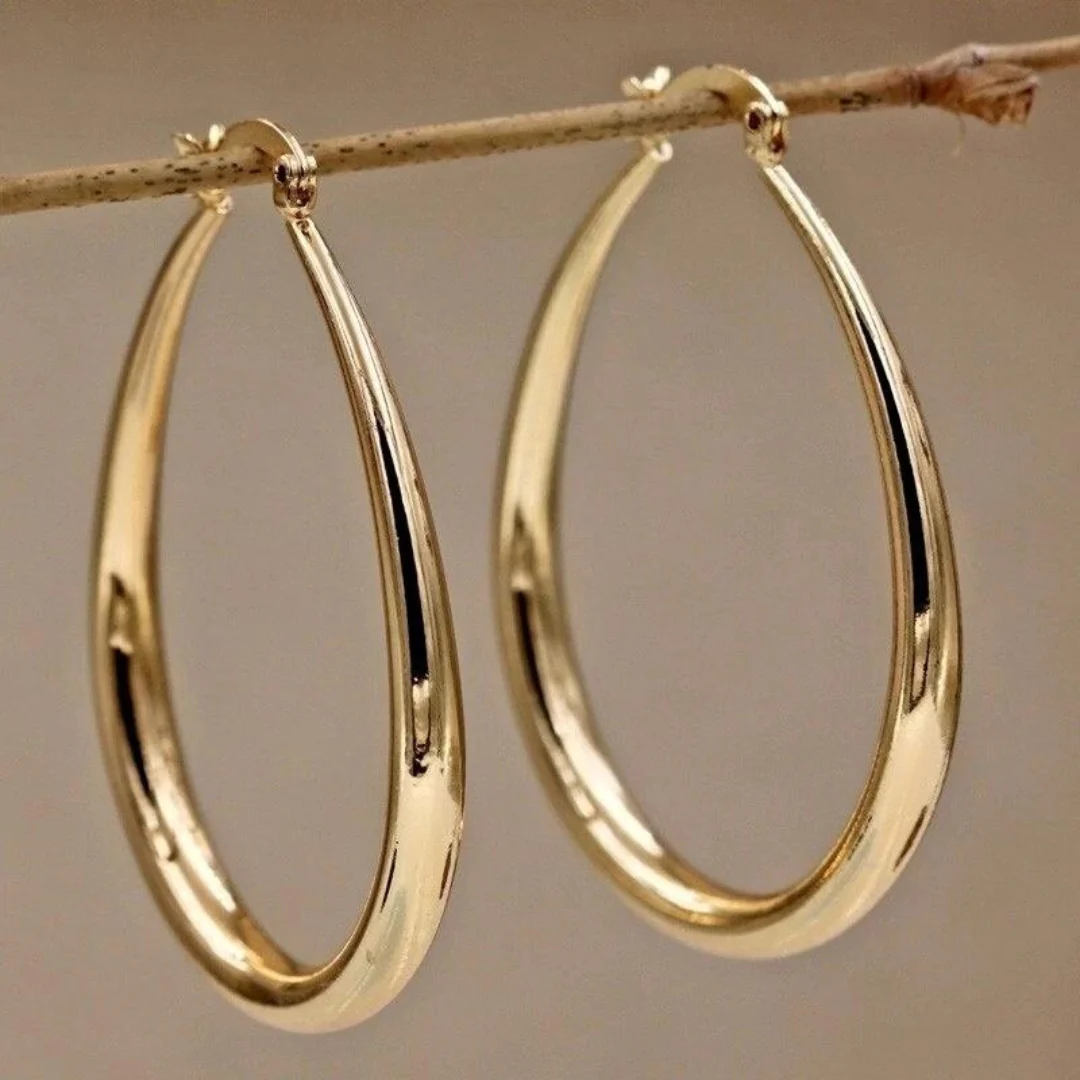 Exclusieve vintage gouden oorbellen  - By Qivii