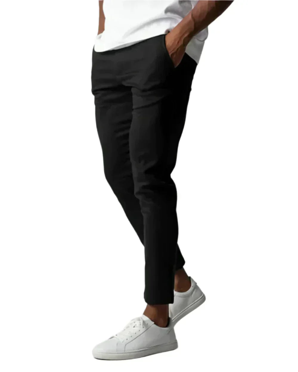Elastische Chino Broek  - By Qivii