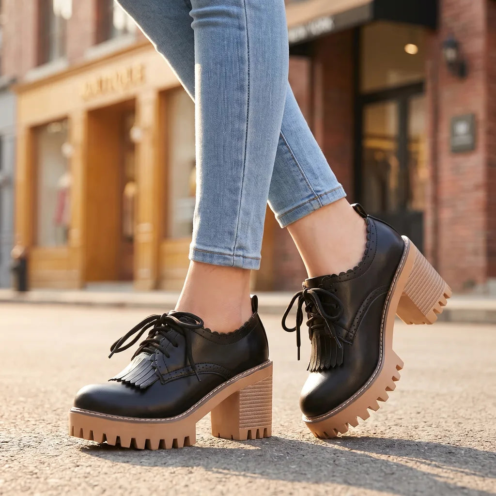 Jasmine women's orthopedic lace-up derbies by Hudson Ridge, stylish multi-colored footwear with supportive design for women.