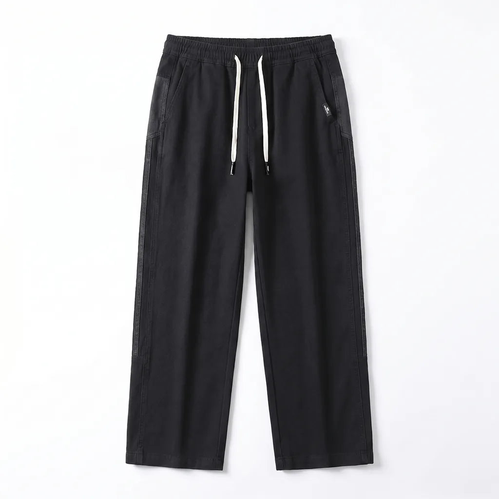 Jay Striped Wide-Leg Pants