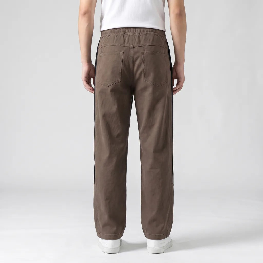 Jay Striped Wide-Leg Pants