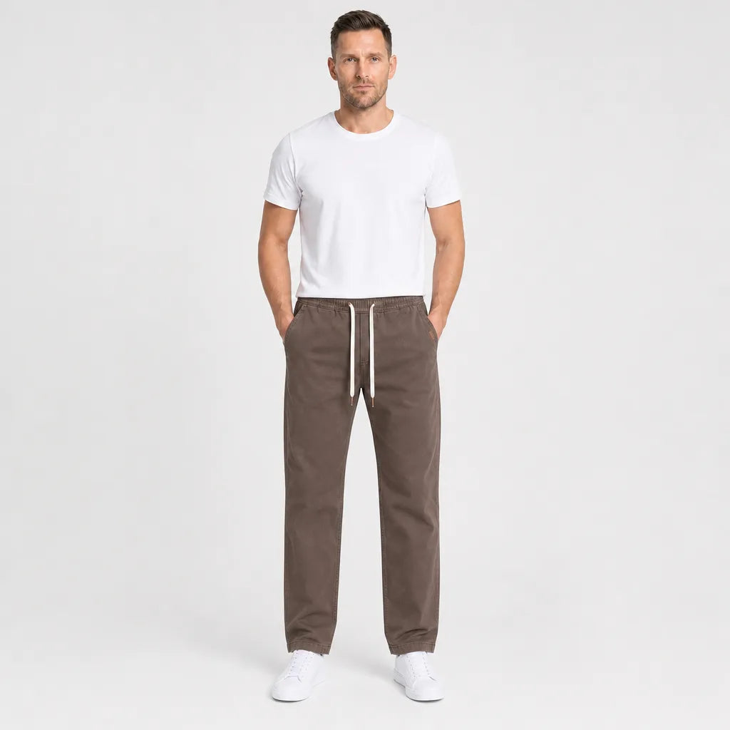 Jay Striped Wide-Leg Pants