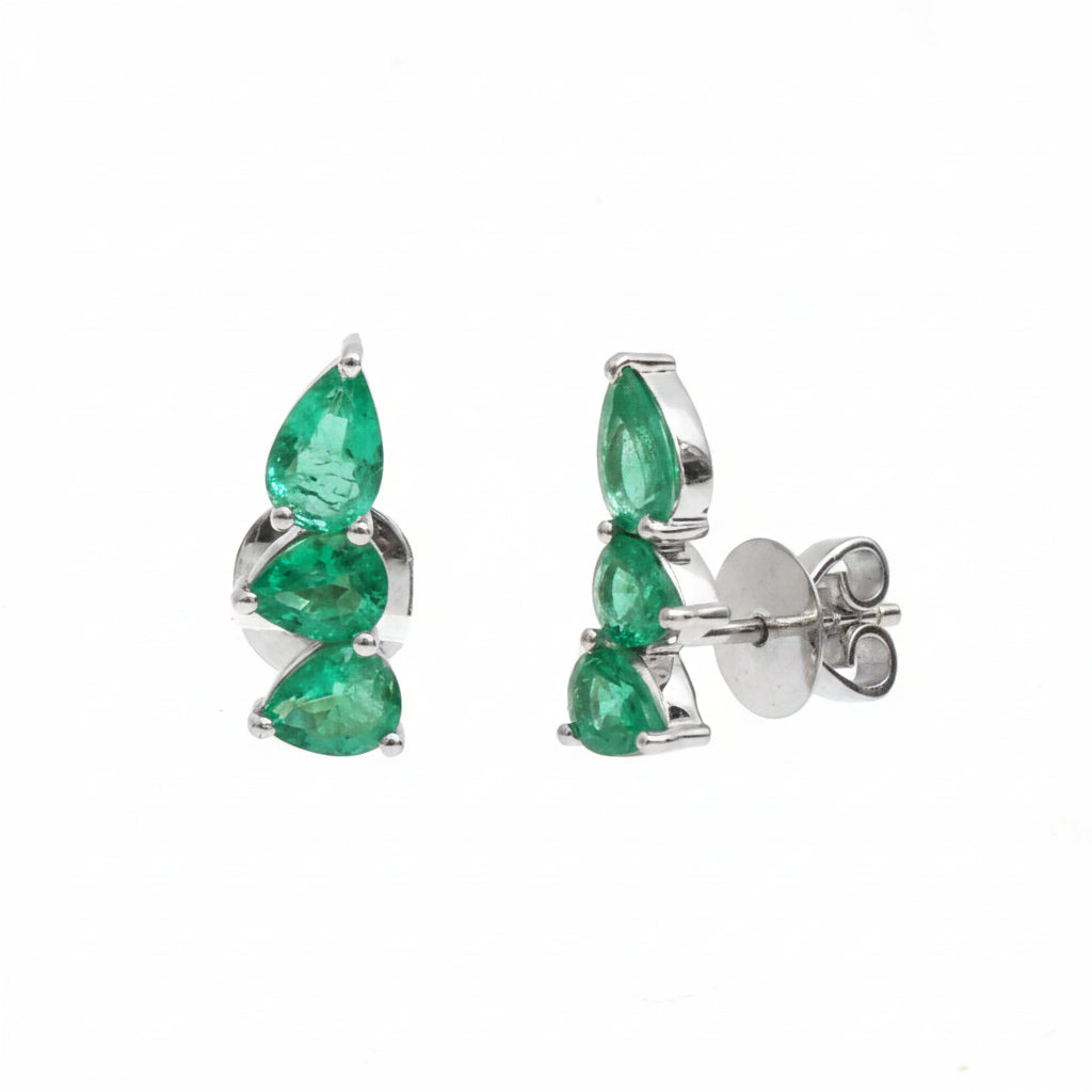 JPERG-3547/9569 Emerald Earring