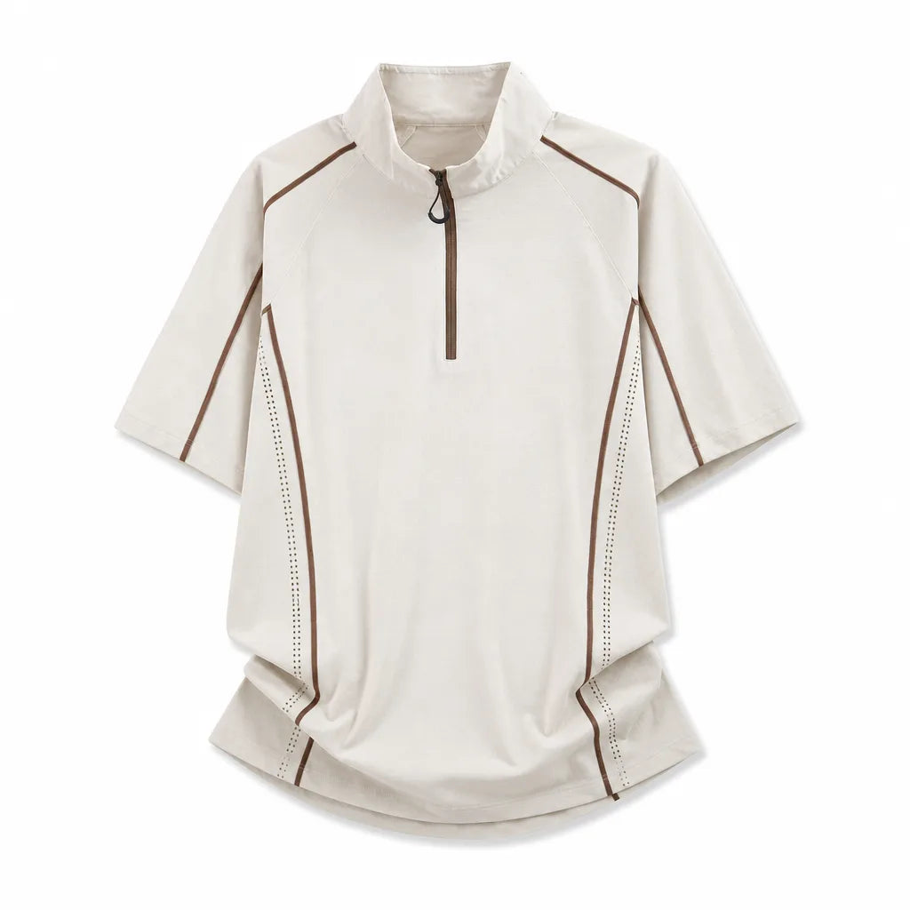 John Zip Knit Top