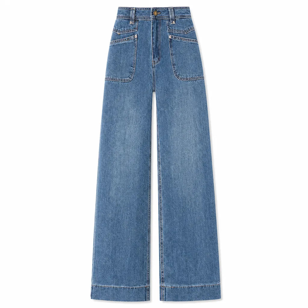 Josephine | Womens Baggy Wide Leg Jeans