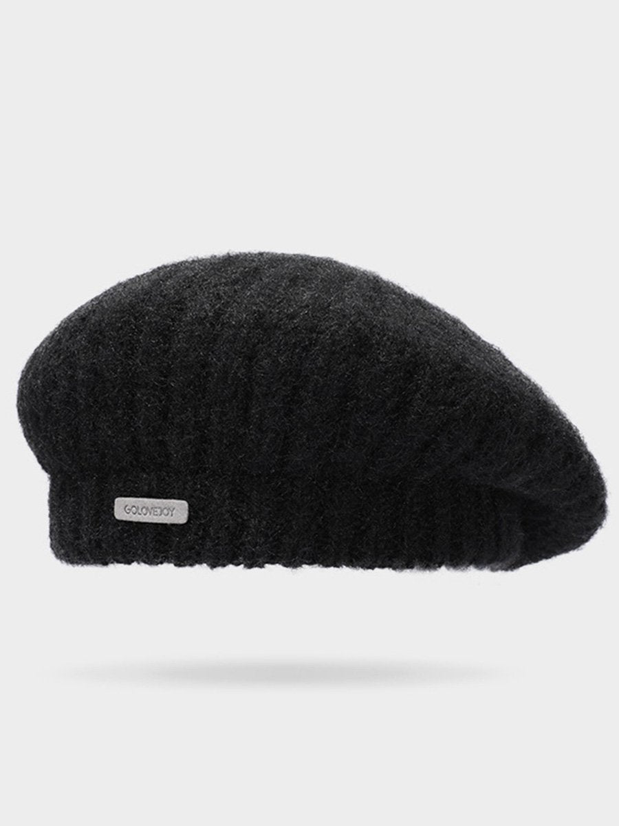 Vintage Literary Wool Beret  - By Qivii