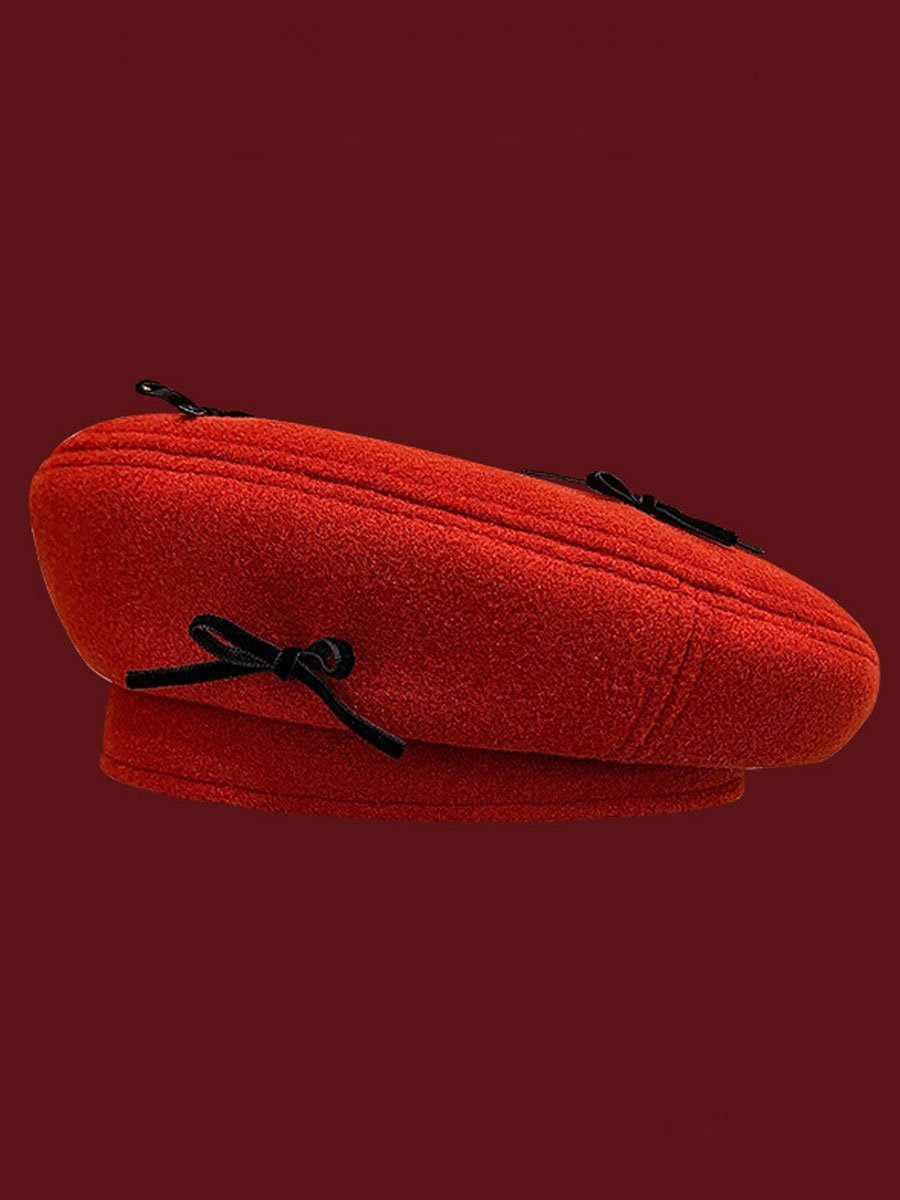 Vintage Christmas All-match Beret  - By Qivii