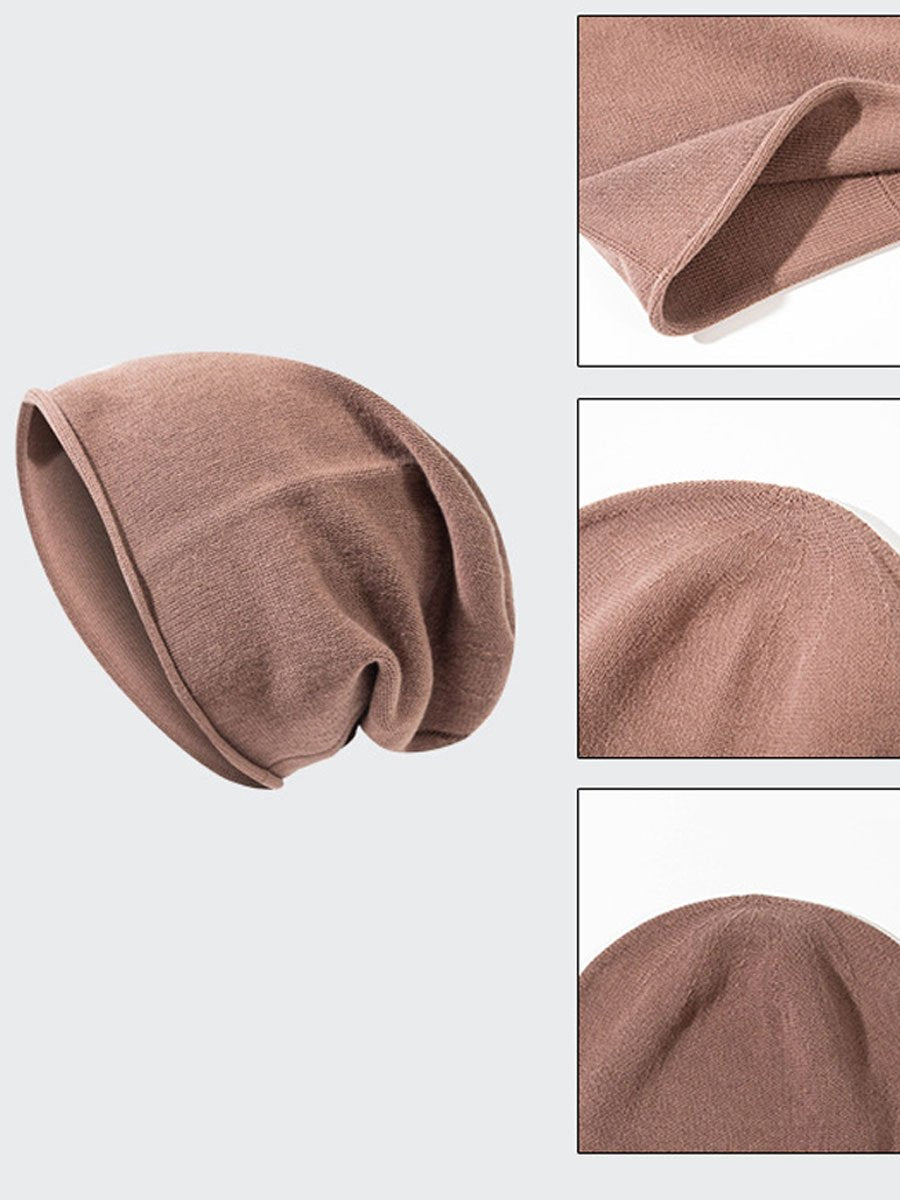 Versatile Loose Retro Knitted Hat  - By Qivii
