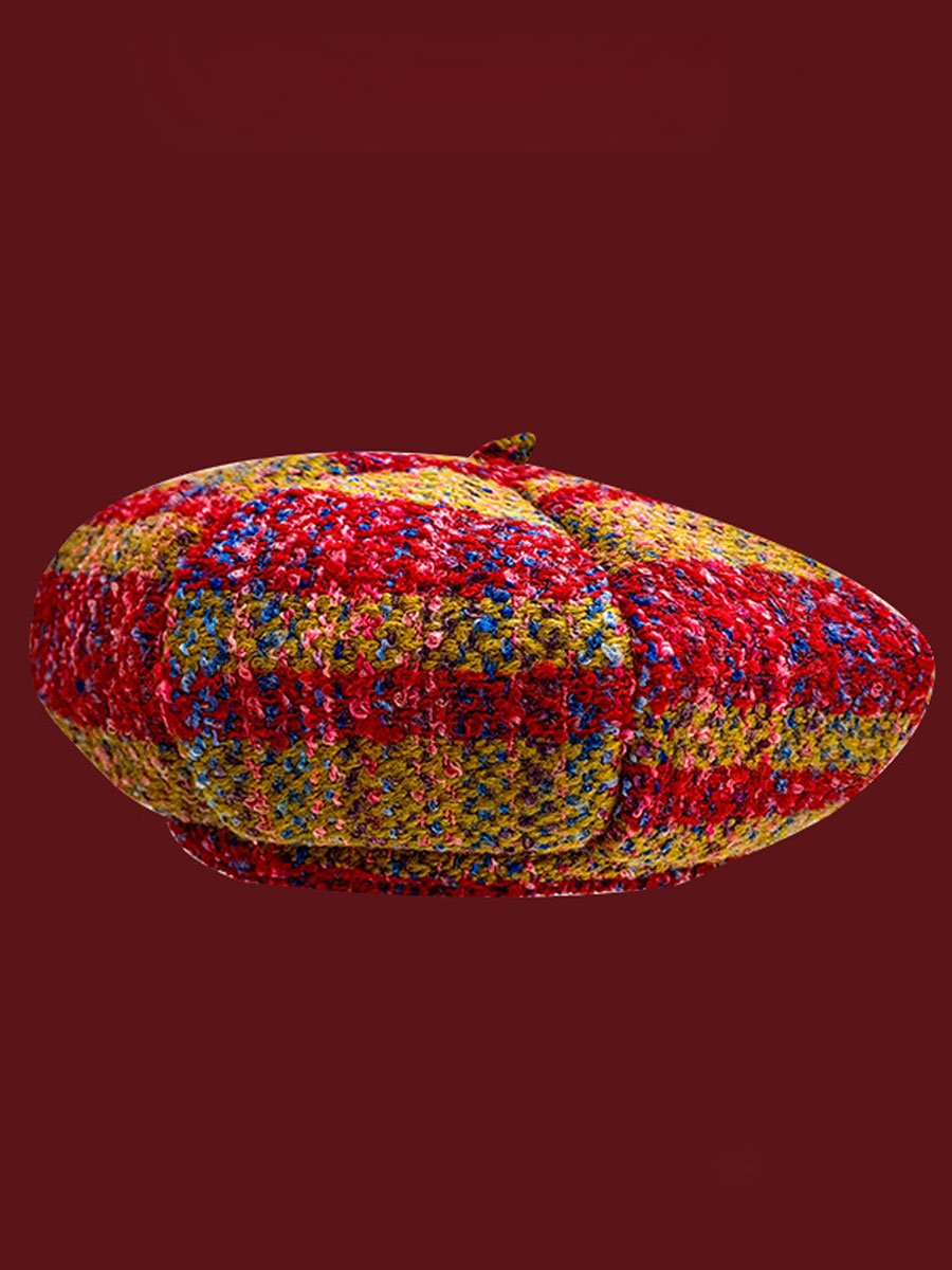 Vintage Christmas All-match Beret  - By Qivii