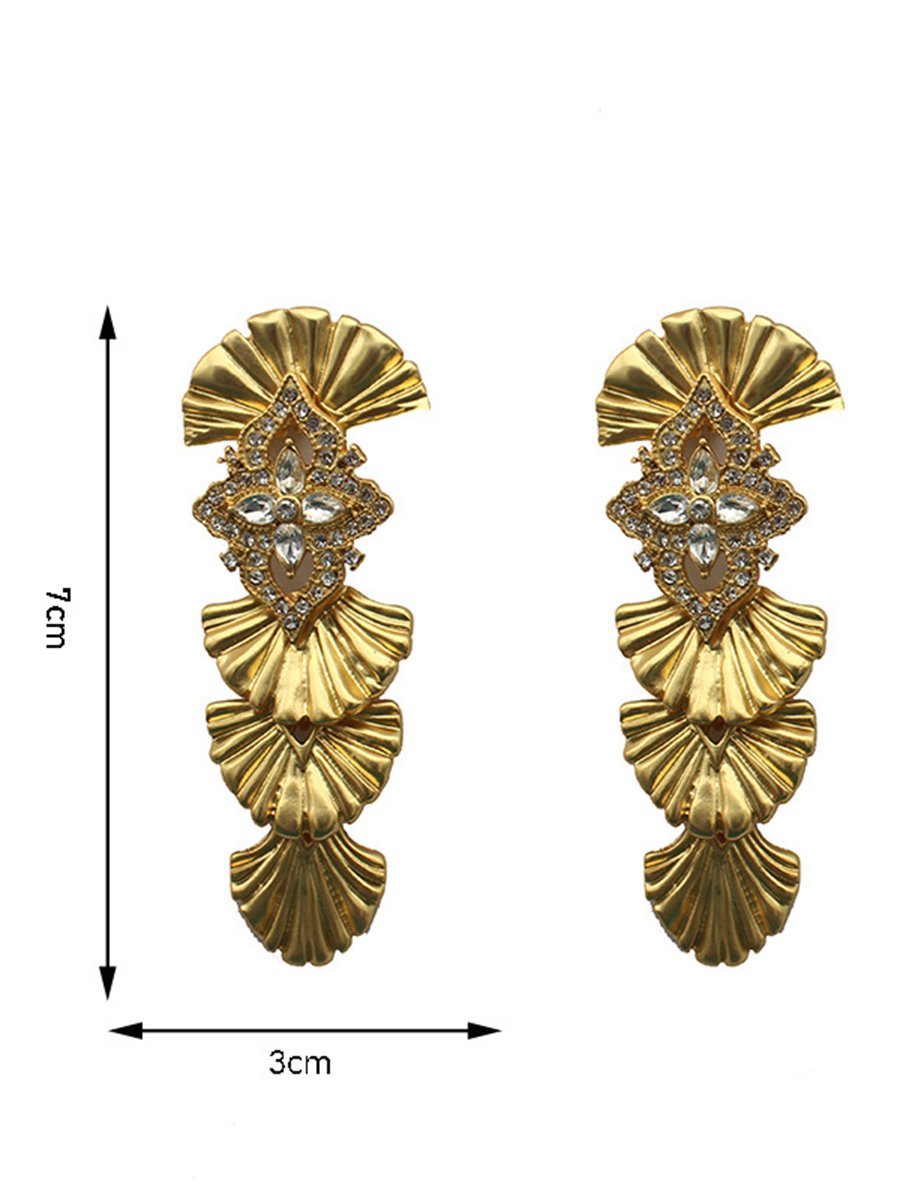 Vintage Design Luxury Earrings  - By Qivii
