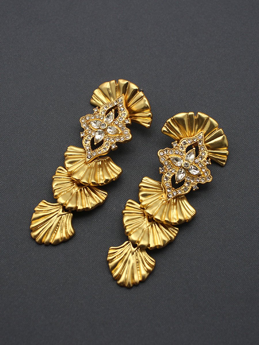 Vintage Design Luxury Earrings  - By Qivii