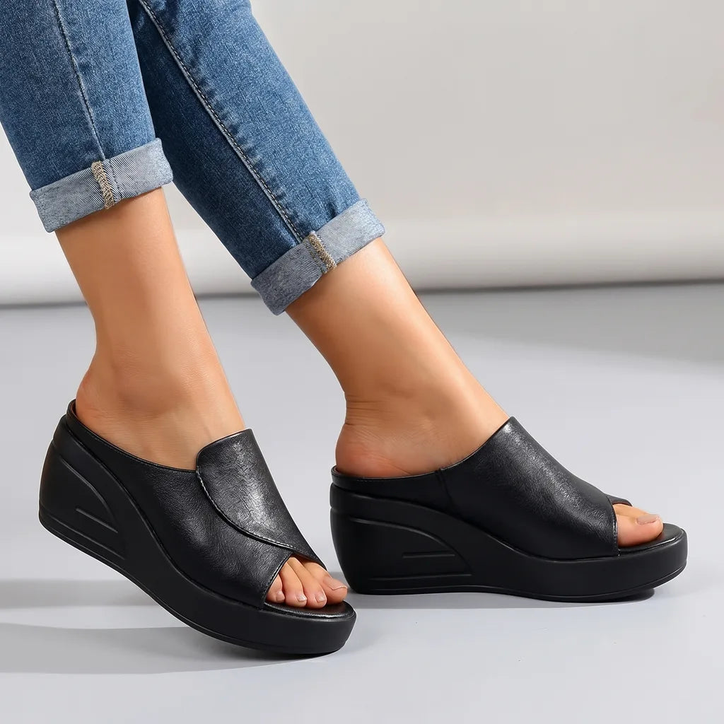 Judy Wedge Sandals