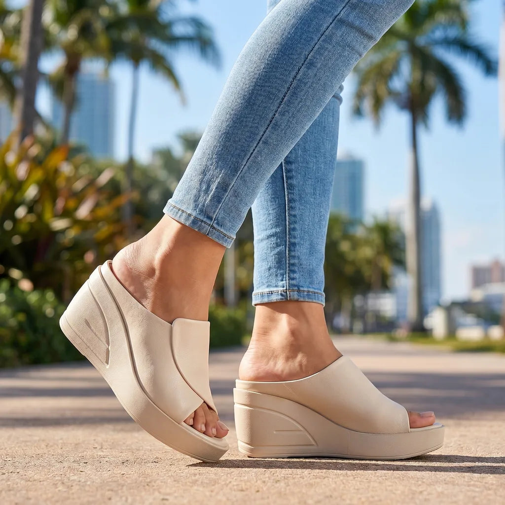 Judy Wedge Sandals
