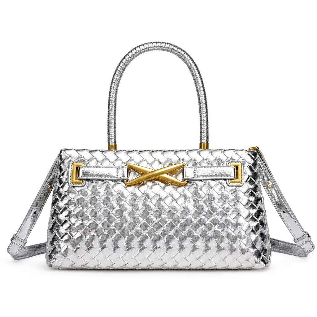 Julianna Woven Tote Bag