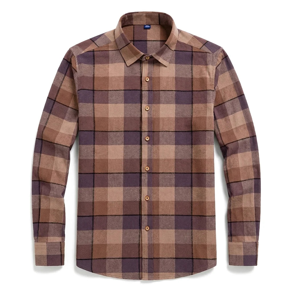 Kade Cotton Plaid Shirt