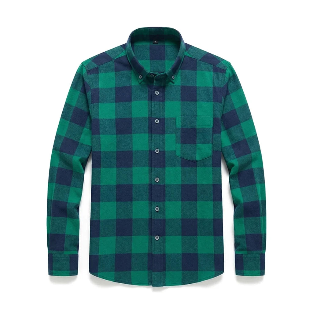 Kade Cotton Plaid Shirt